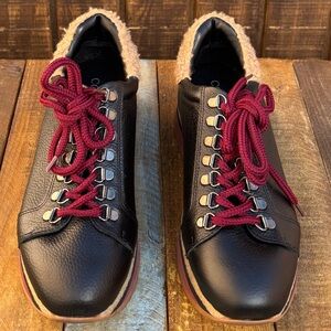 Cordani Black and Brown Platform Shoes